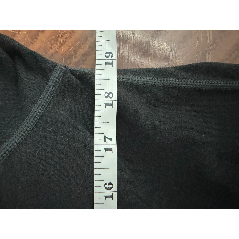 Vuori Womens Charcoal Black Halo Hoodie Performance Sweatshirt Sz M (FLAWS) - Picture 8 of 9